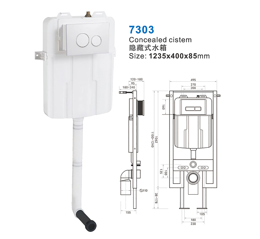The Benefits of Installing a Wall Mounted WC Flush Tank