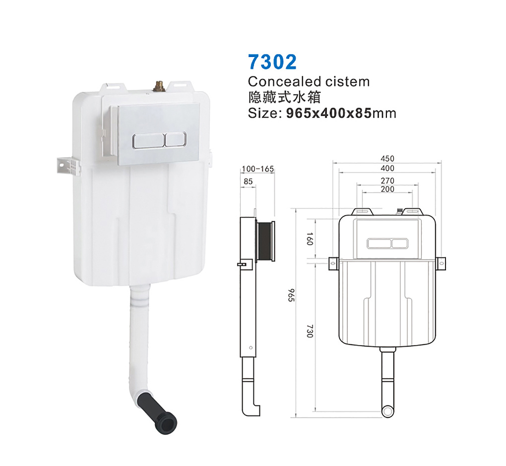 Creating a Modern Look with a Wall Mounted WC Flush Tank