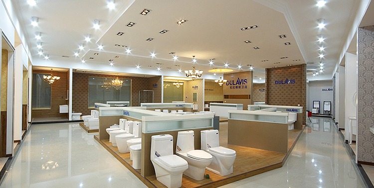 DOLAVIS showroom panoramic display