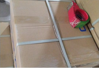 Industrial strapping tape for secure bundling