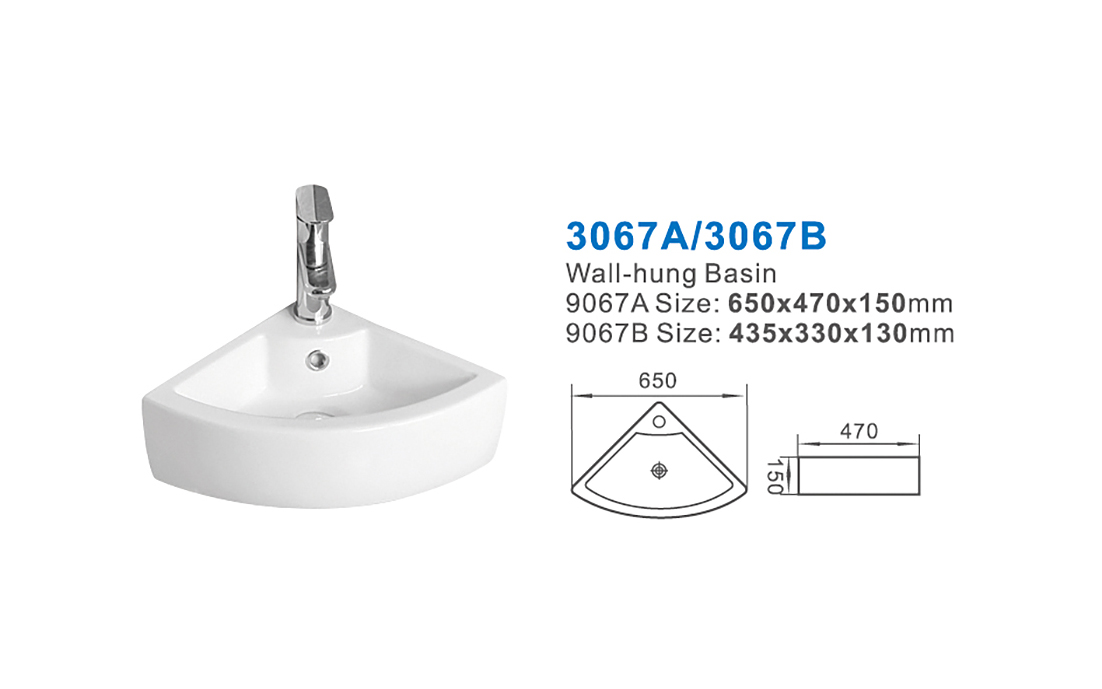 3067A 3067B ceramic sanitary ware