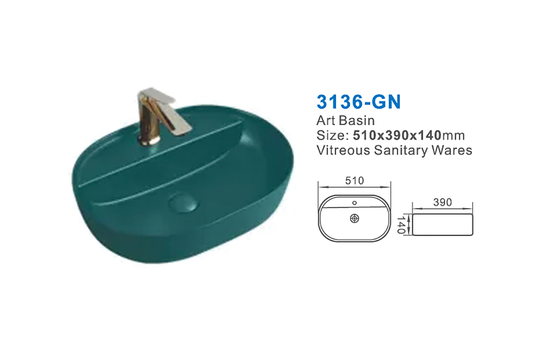 3136-GN ceramic sanitary ware