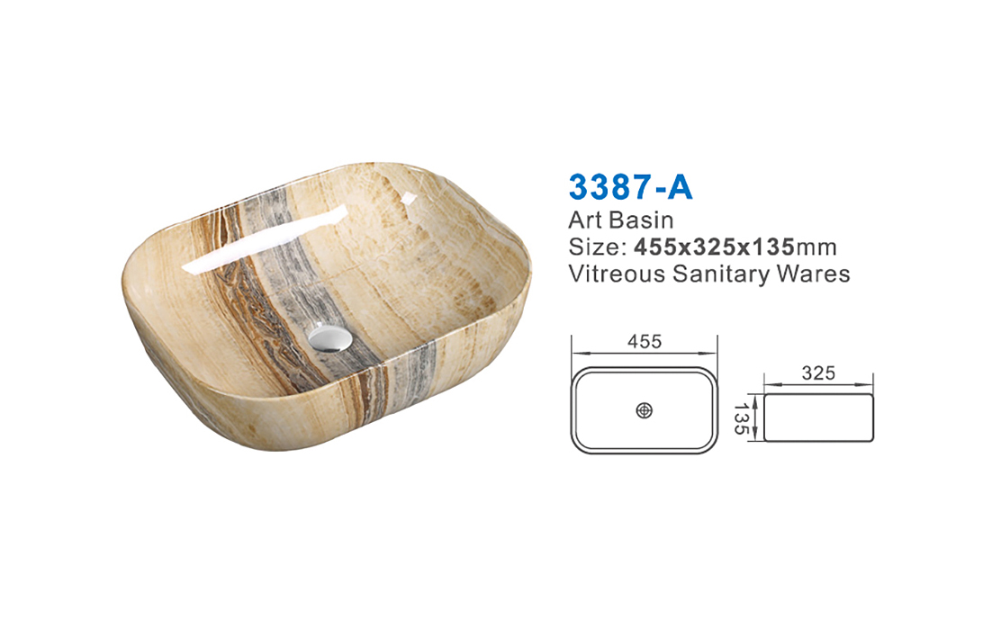 3387-A ceramic sanitary ware