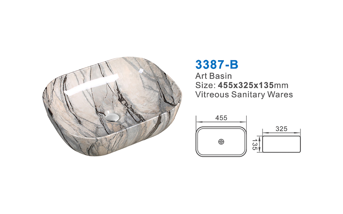 3387-B ceramic sanitary ware