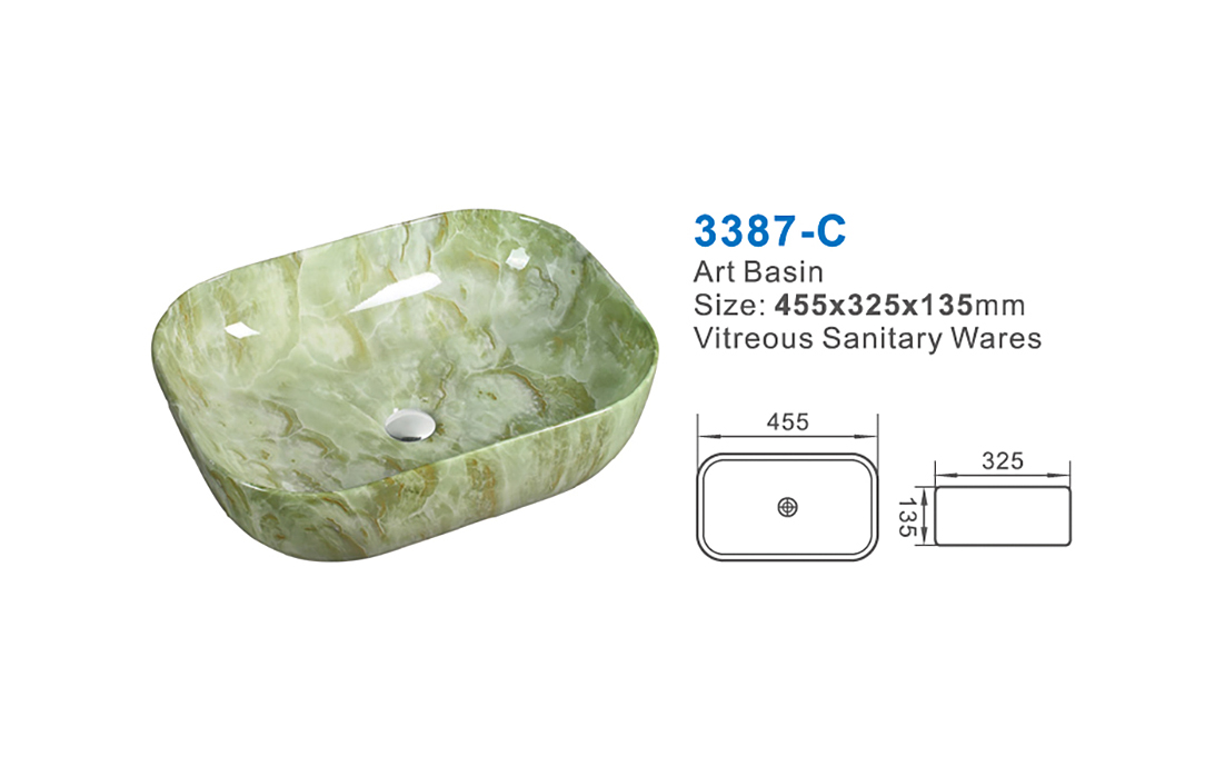 3387-C ceramic sanitary ware