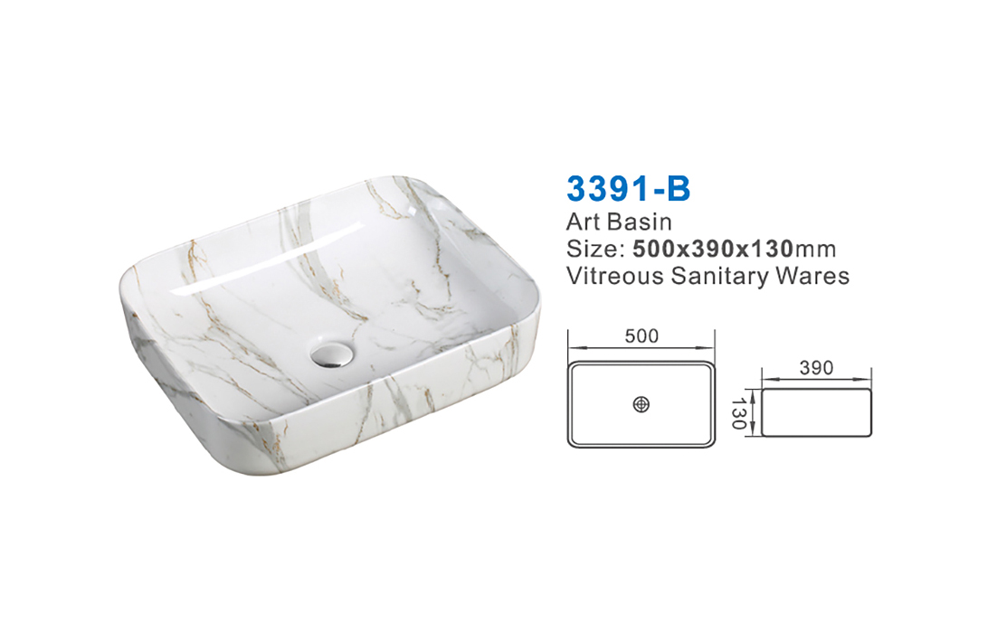 3391-B ceramic sanitary ware