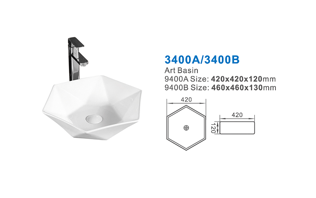 3400A  3400B ceramic sanitary ware