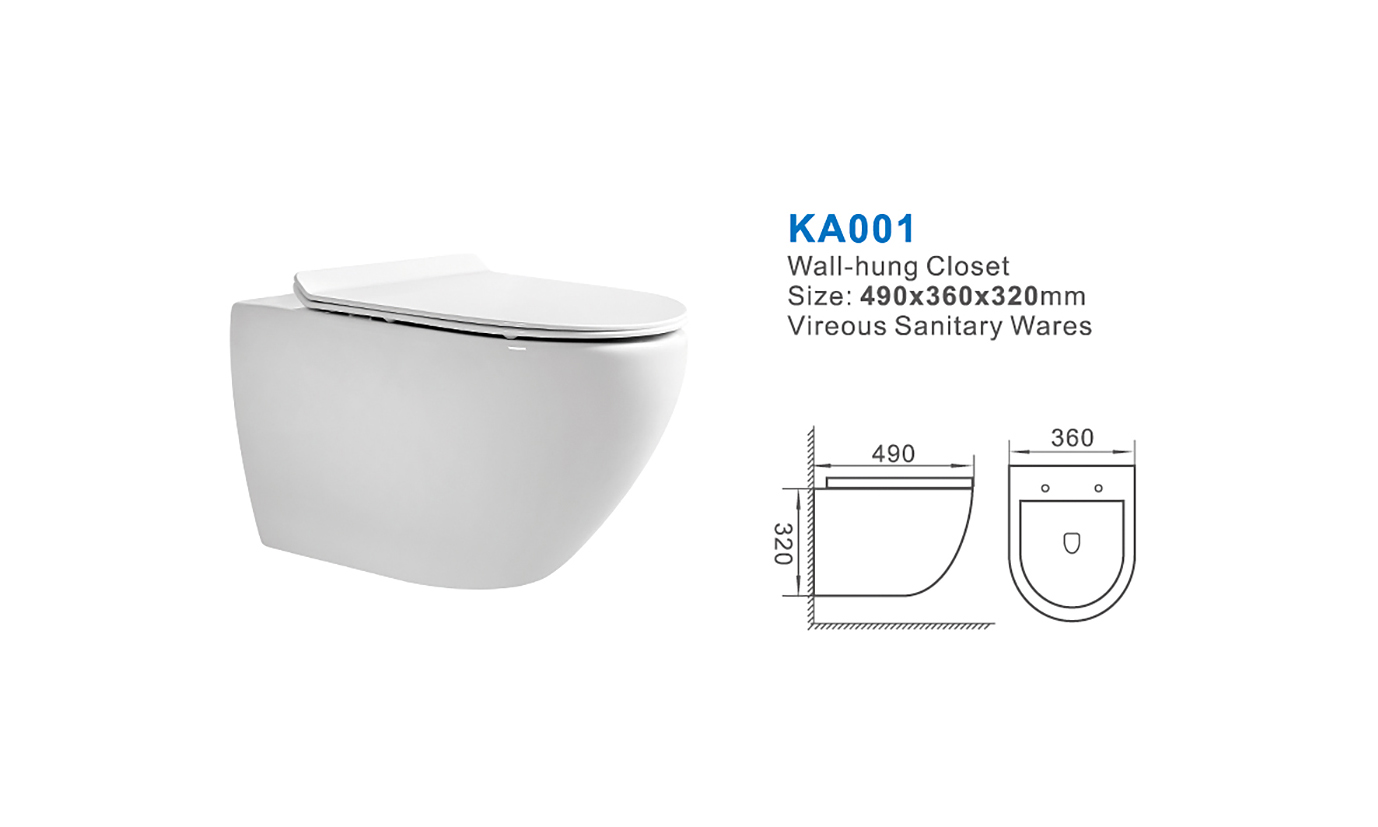 KA001 ceramic sanitary ware