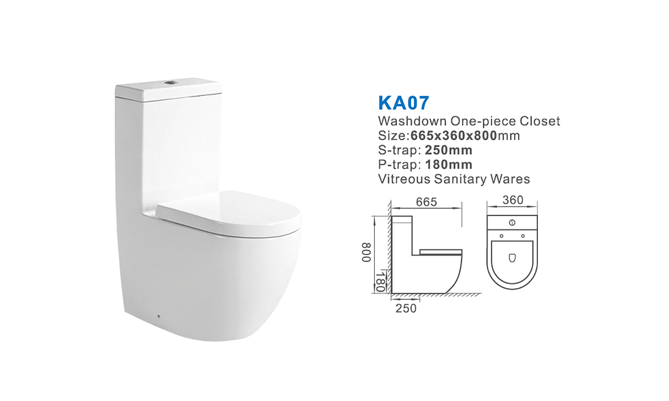 KA07 ceramic sanitary ware