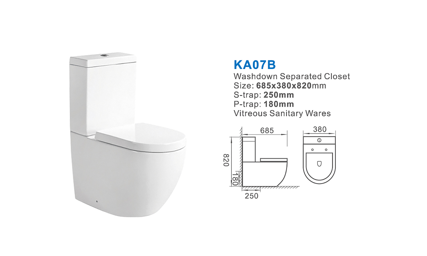 KA07B ceramic sanitary ware
