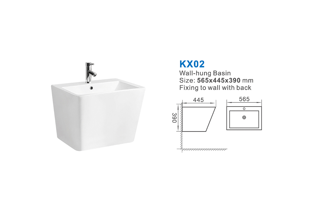 KX02 ceramic sanitary ware