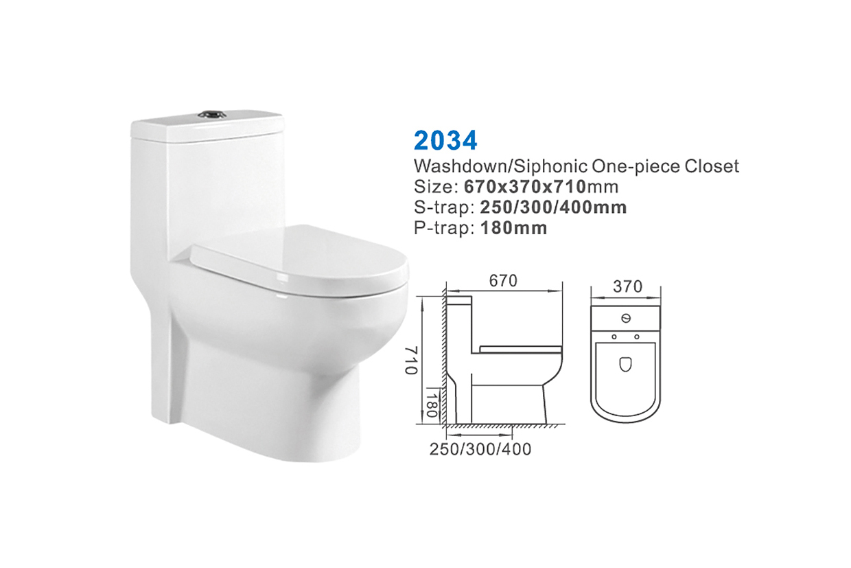 2034 ceramic sanitary ware