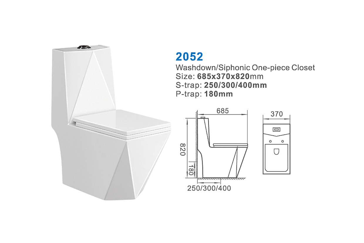 2052 ceramic sanitary ware