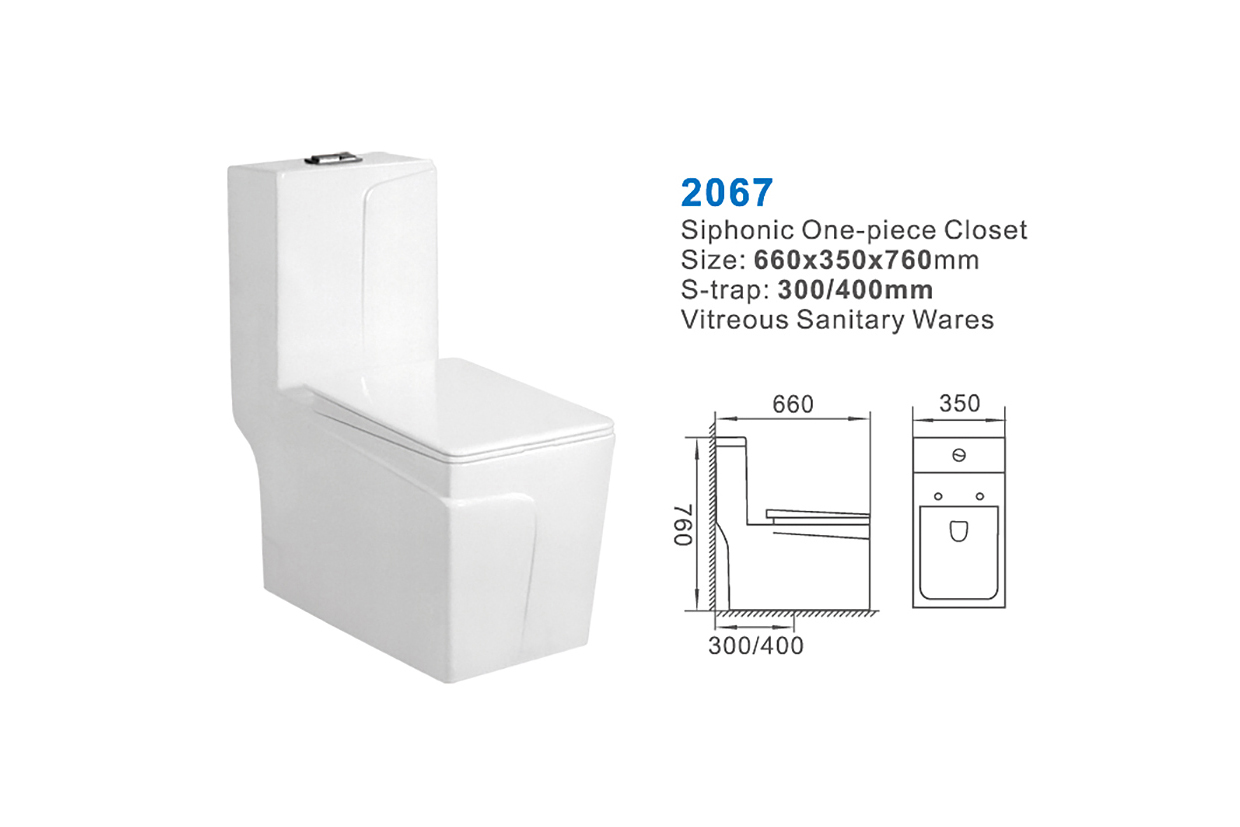 2067 ceramic sanitary ware