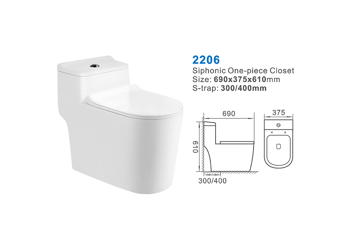 2206 ceramic sanitary ware