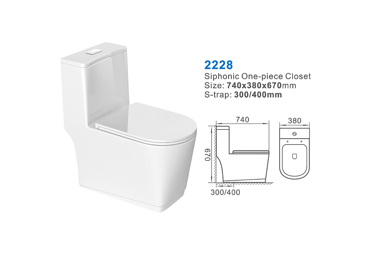 2228 ceramic sanitary ware