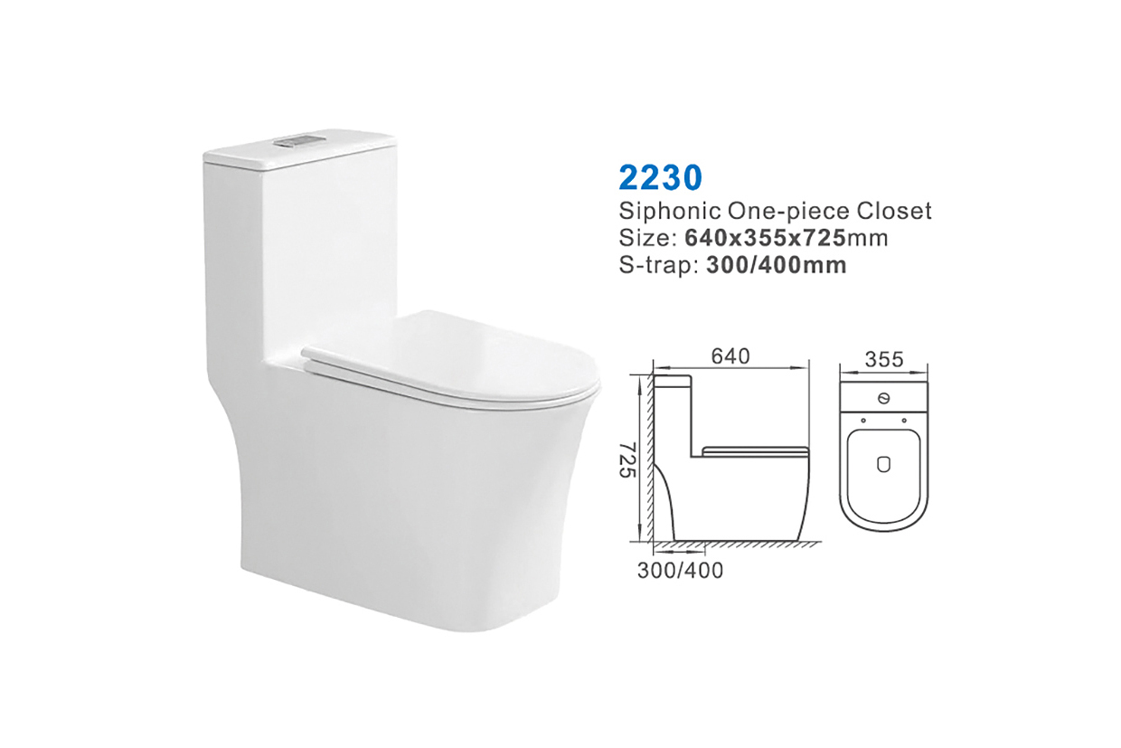 2230 ceramic sanitary ware