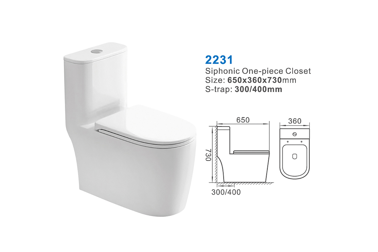 2231 ceramic sanitary ware