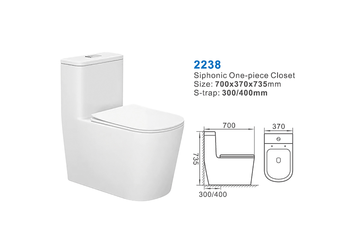 2238 ceramic sanitary ware
