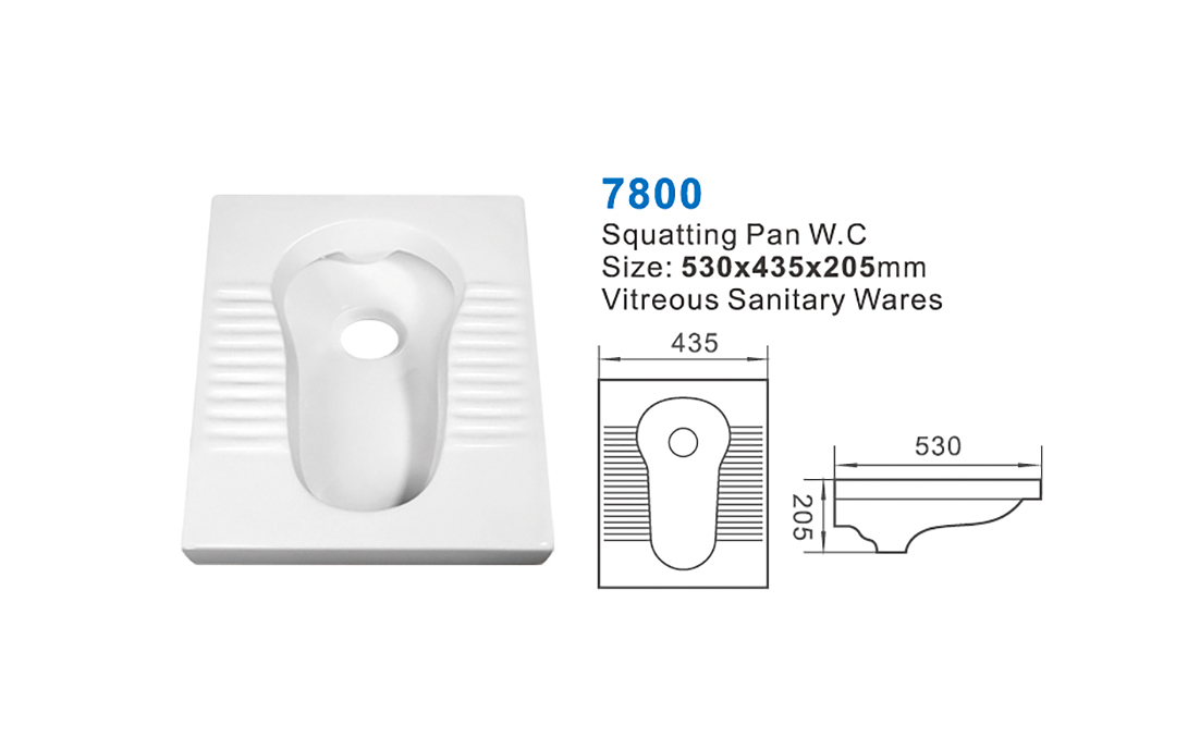 7800 ceramic sanitary ware