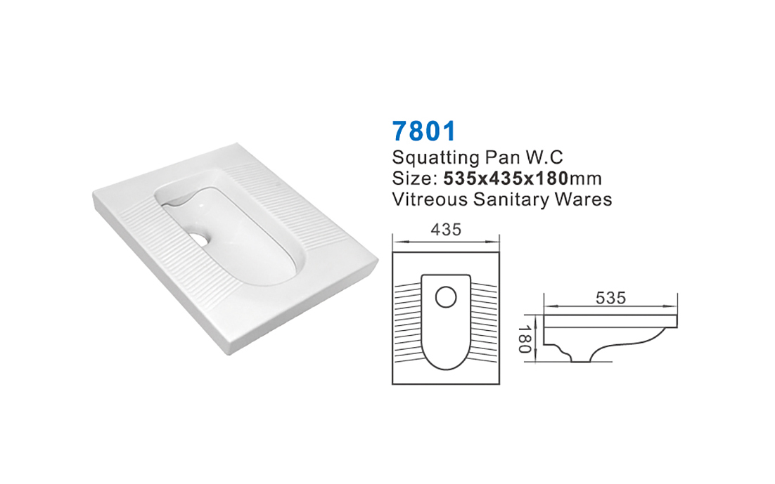 7801 ceramic sanitary ware