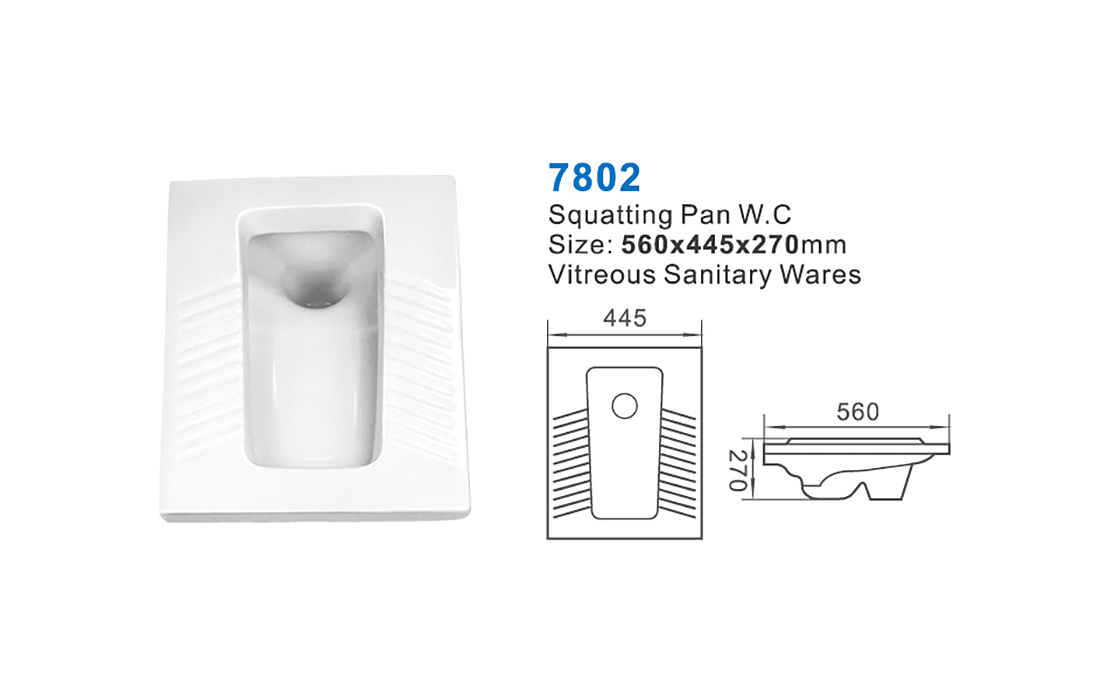 7802 ceramic sanitary ware