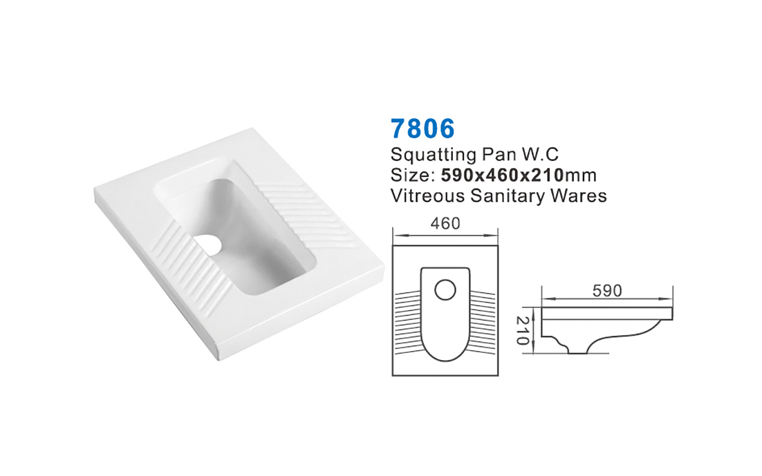 7806 ceramic sanitary ware