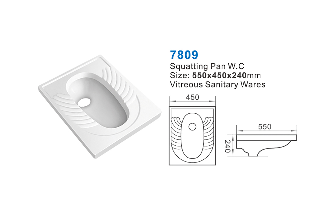 7809 ceramic sanitary ware