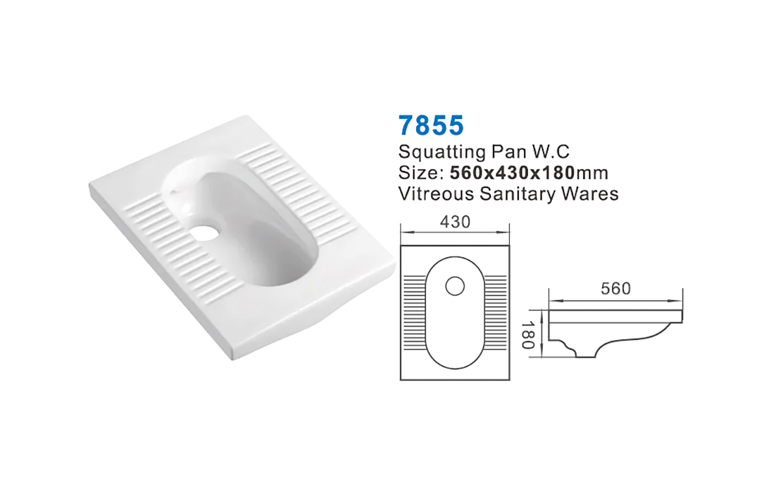 7855 ceramic sanitary ware
