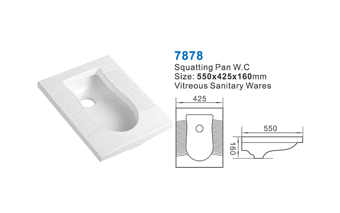 7878 ceramic sanitary ware