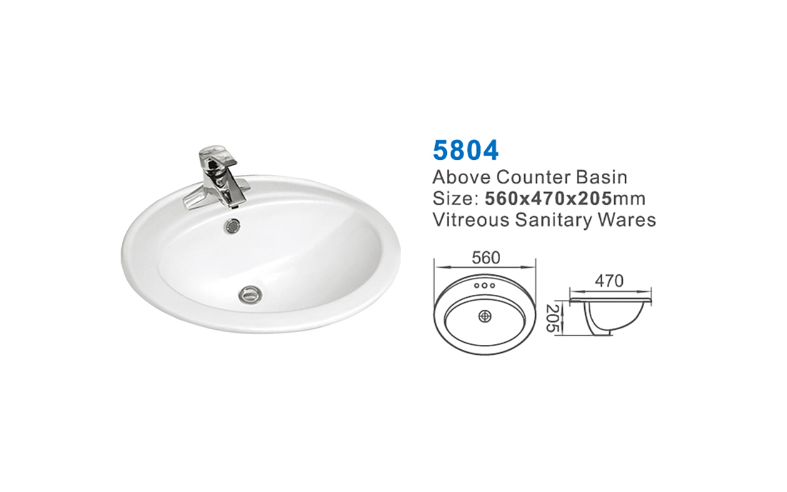 5804 ceramic sanitary ware