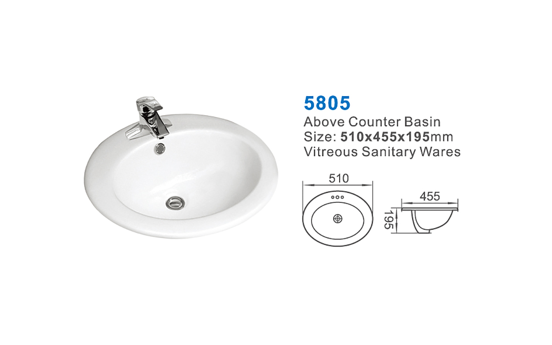 5805 ceramic sanitary ware