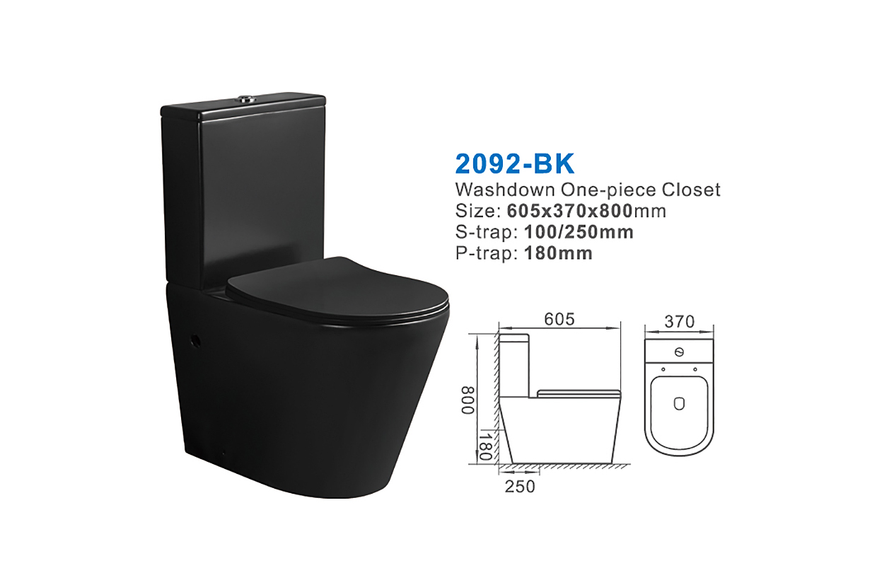 2092-BK ceramic sanitary ware